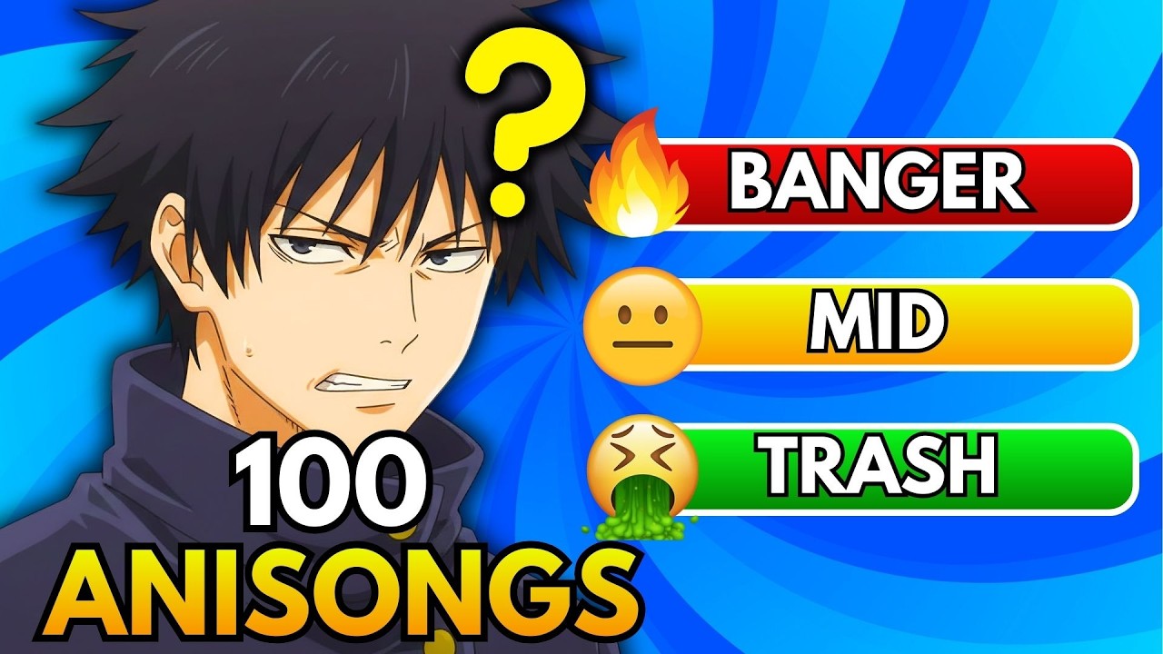 🎵 RATE THE ANIME OPENING, ENDING, OST (100 POPULAR SONGS)🔥Anime Quiz