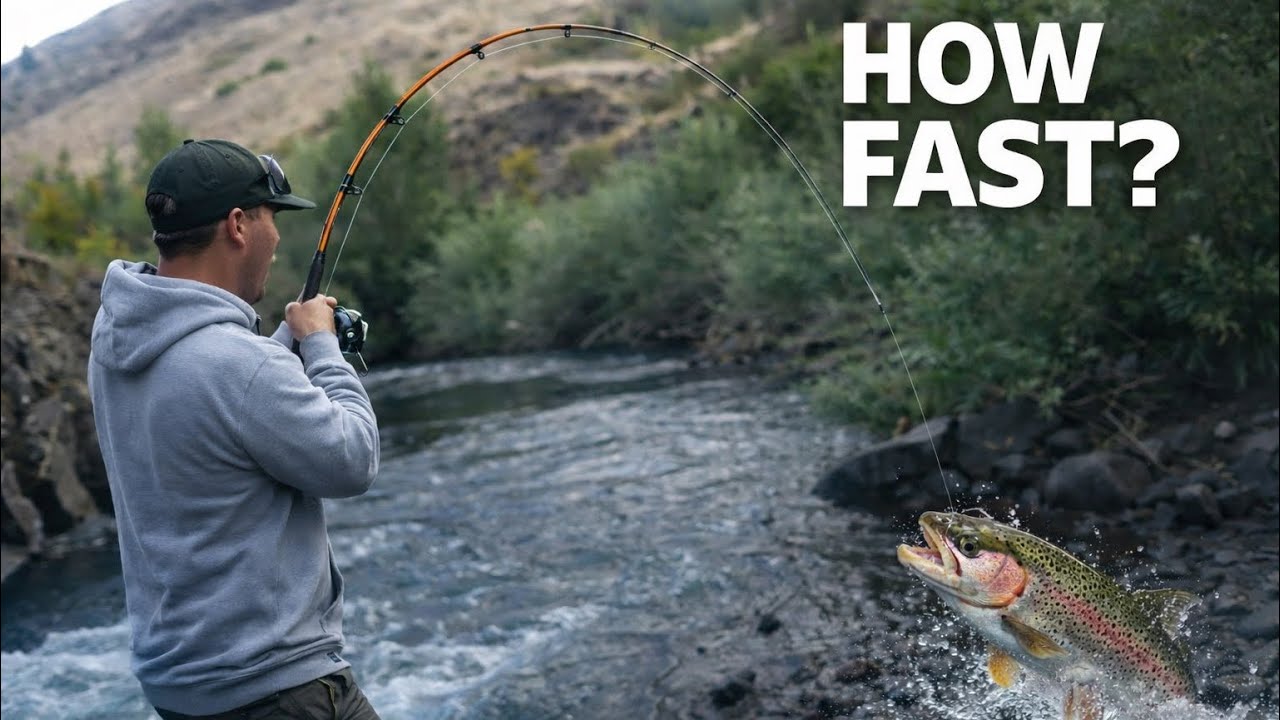 I Timed Myself Catching a Limit of Rainbow Trout