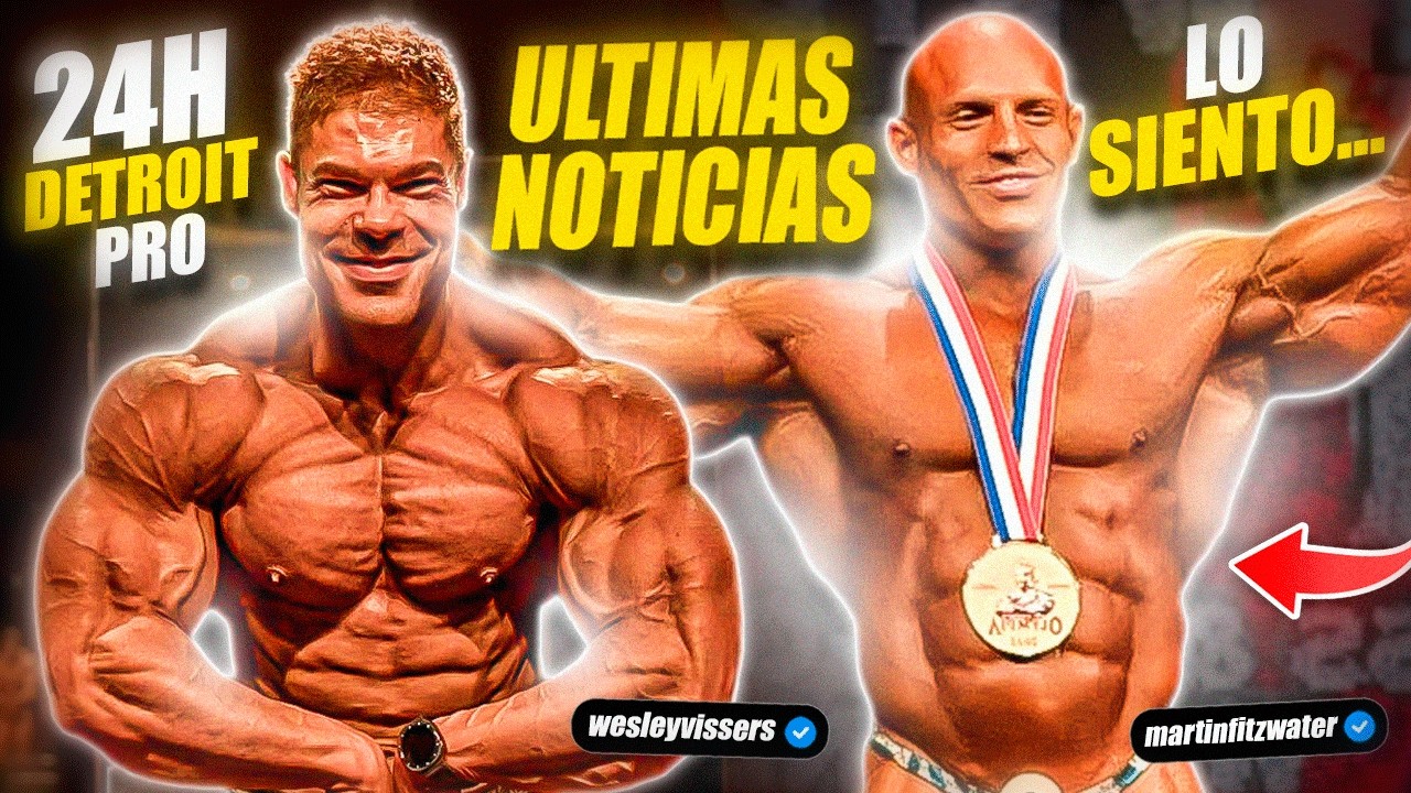WESLEY VISSERS GIGANTE PARA DETROIT PRO 😱 MARTIN FITZWATER PIDE PERDÓN