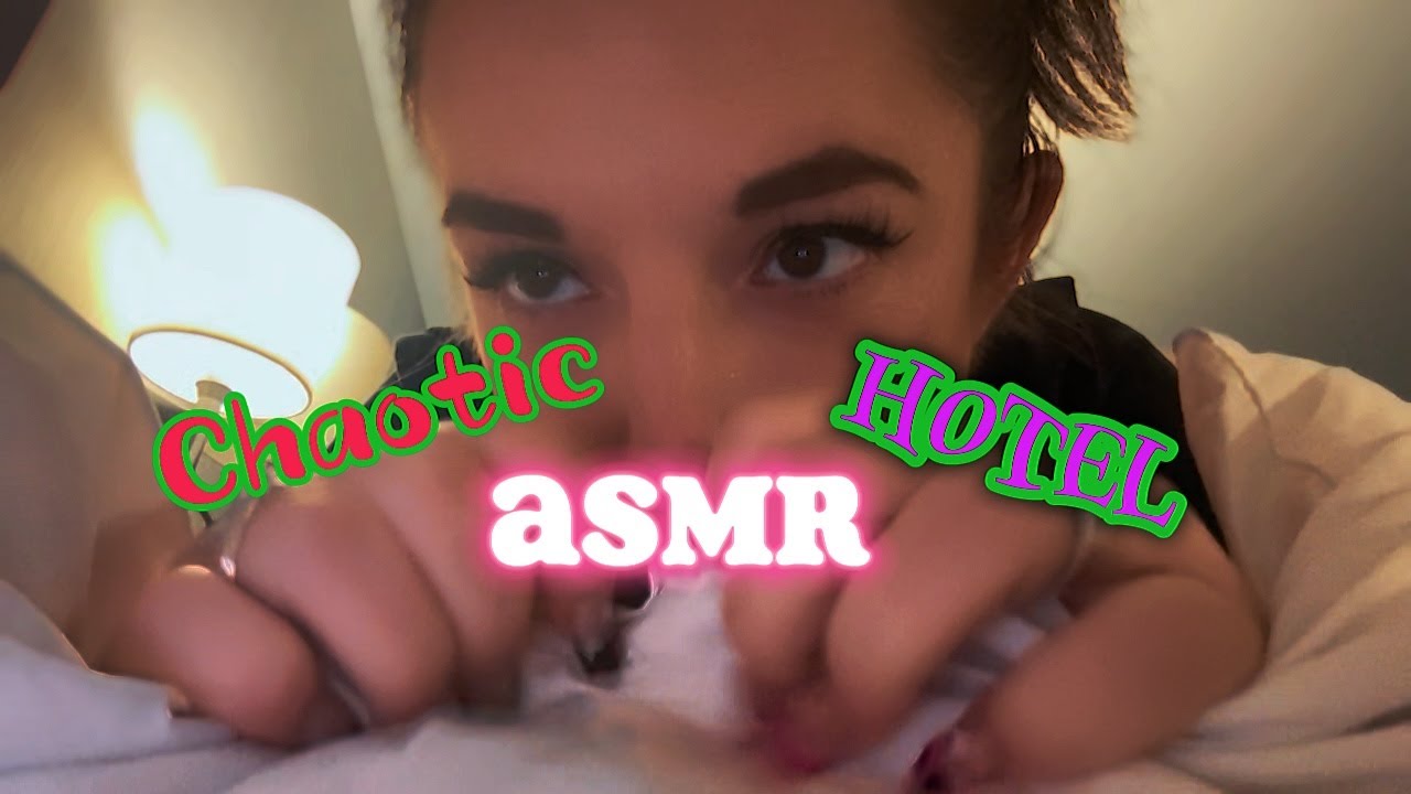 ASMR INTENSE Chaotic Hotel Tingles! Super tingly dude!