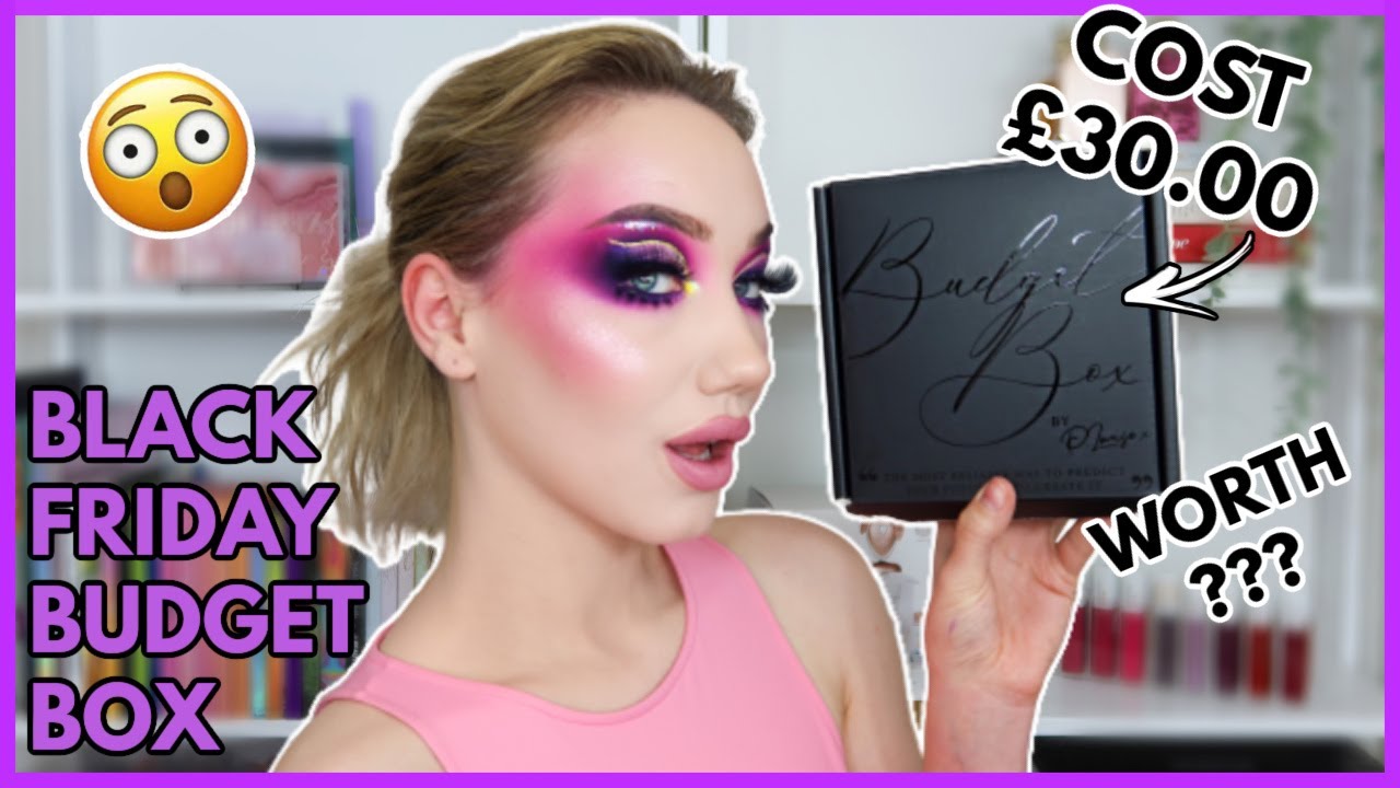 PLOUISE BLACK FRIDAY BUDGET BOX UNBOXING | MAKEMEUPMISSA