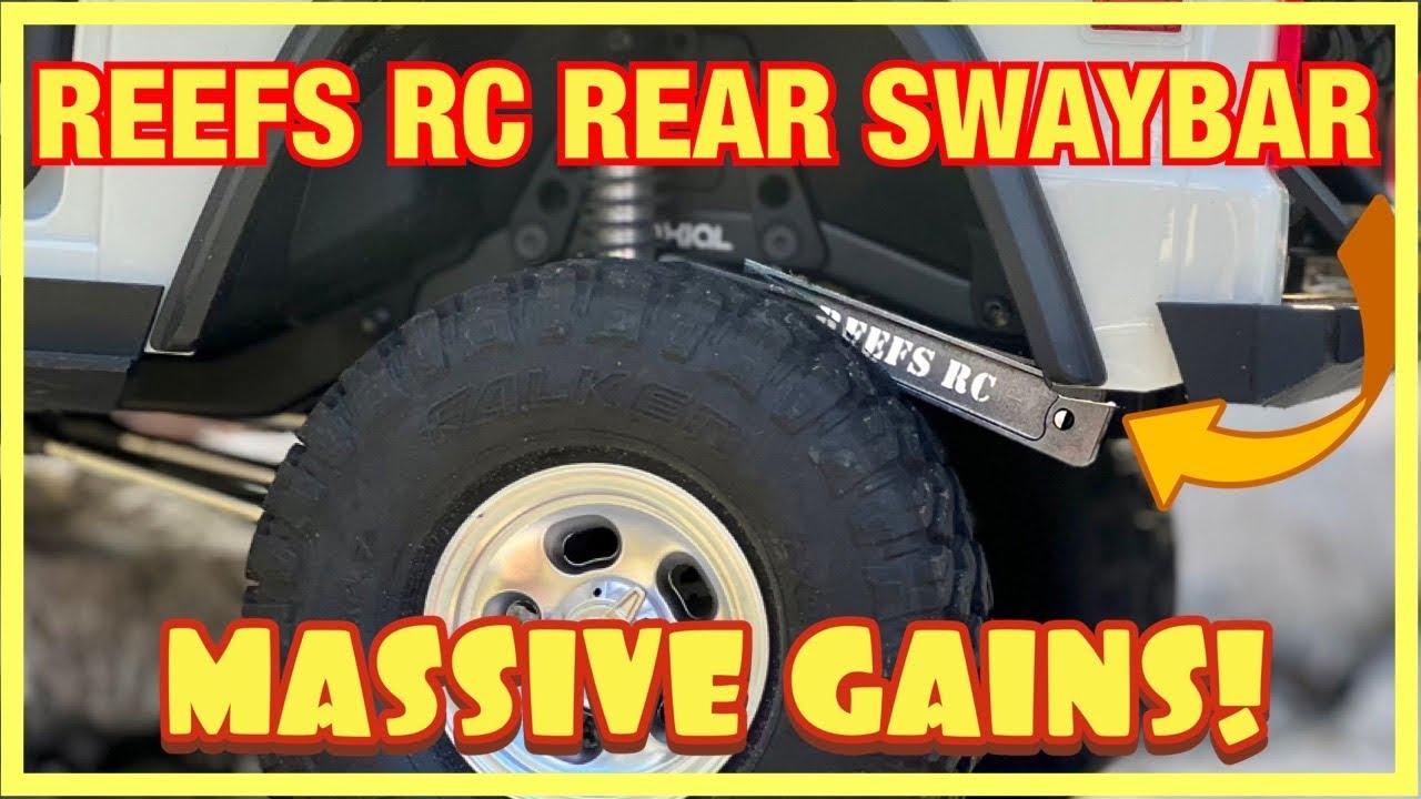 Scx10iii Rear Swaybar Changes EVERYTHING!!