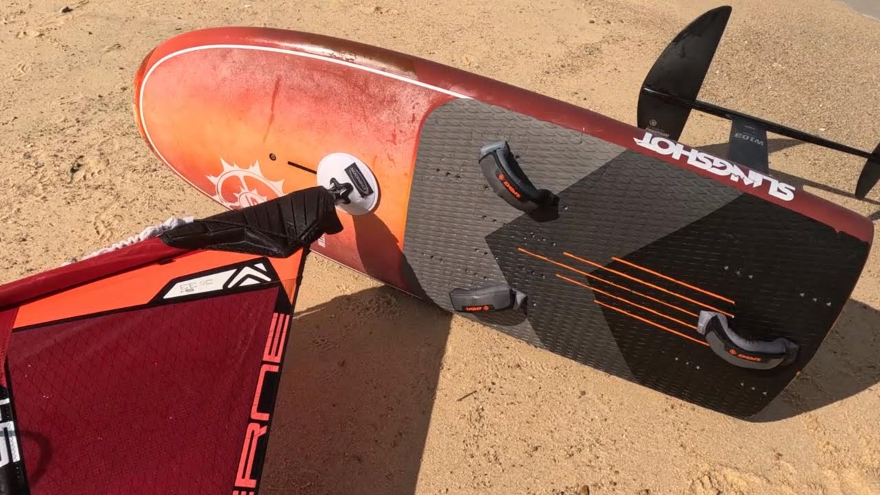 Windfoil La Ventana 20-25 knots, bumps galore