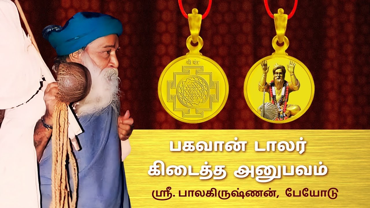 72.Experience with Yogi Ramsuratkumar - Sri. Balakrishnan - Peyodu #yogiramsuratkumar #devakima