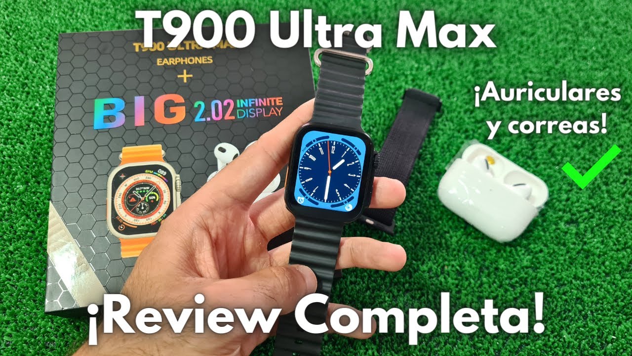 💫​ Smartwatch T900 Ultra Max Big 2.02 Infinite Display ¿Merece la pena?