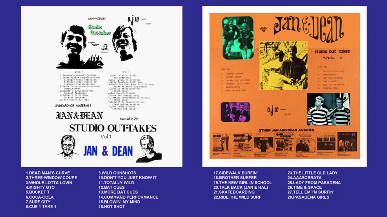 Jan & Dean Studio Out-Takes Volumes 1 & 2