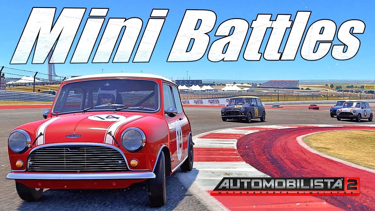 Automobilista 2 - Circuit of the Americas Club - Mini Cooper S【AMS2】