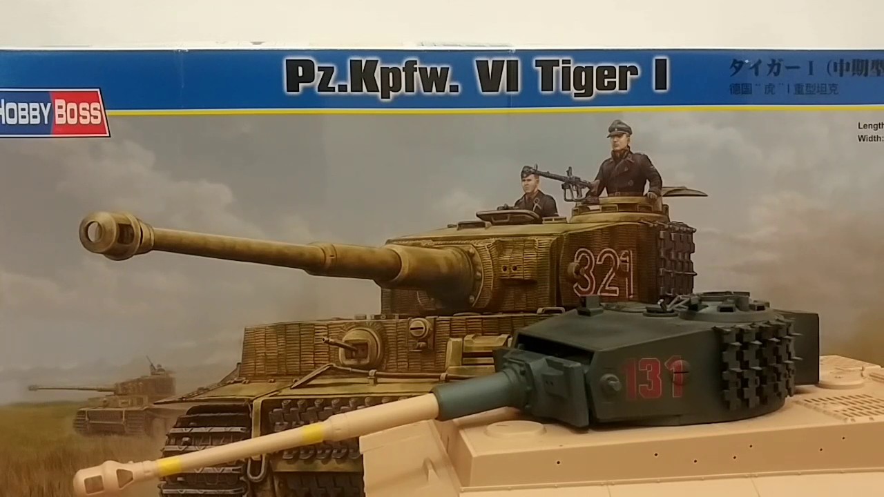 Hobby boss 1/16 Tiger turret  servo recoil & elevation