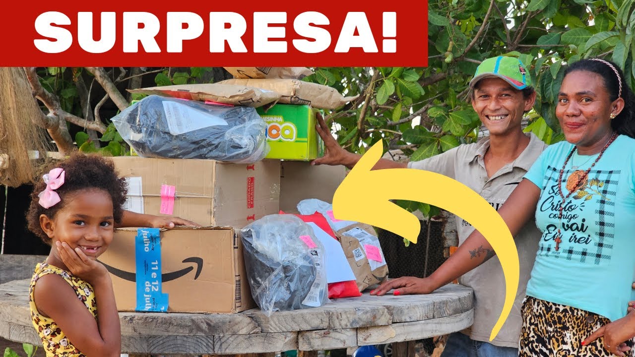 WILLIAM, LAURINETE E MANÚ NÃO ACREDITAM NO TANTO DE PRESENTES QUE GANHARAM!