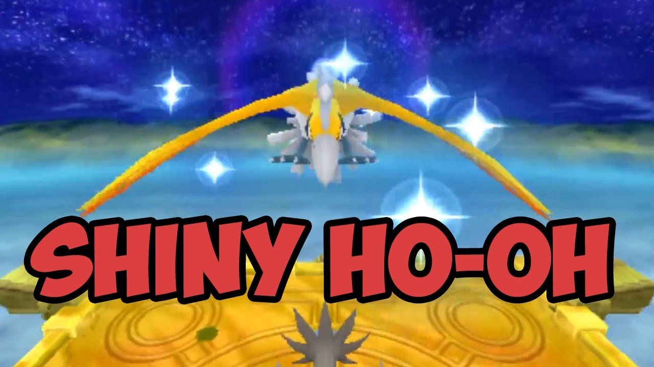 Shiny Ho-Oh - Pokemon Mystery Dungeon: Gates to Infinity