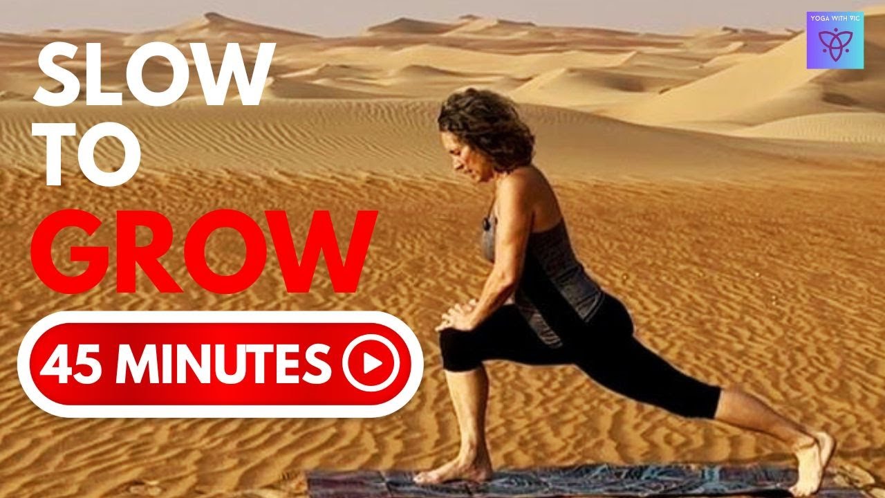 Slow to grow; moving slowly to build deep power