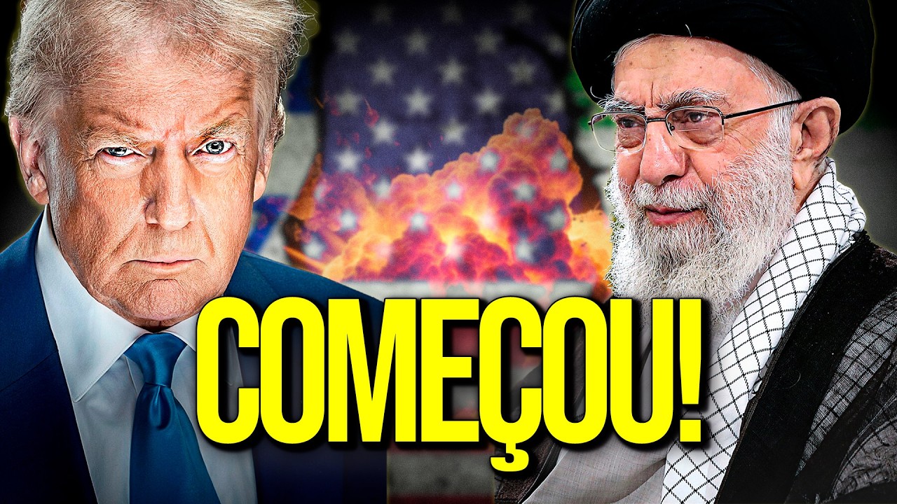 URGENTE: EUA E ISRAEL ATACAM O IRÃ — A GUERRA COMEÇOU