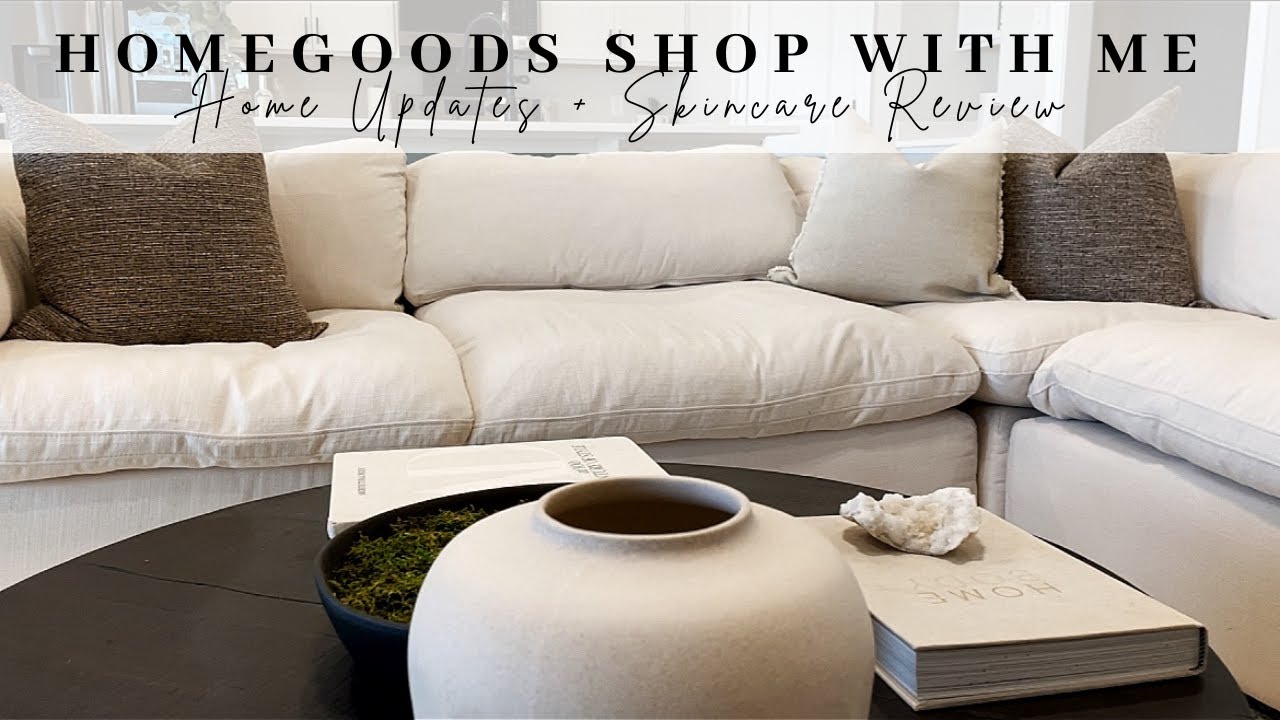 VLOG | HOMEGOODS SHOP WITH ME | | HOME DECOR UPDATES | SAND & SKY SKINCARE REVIEW | 2021