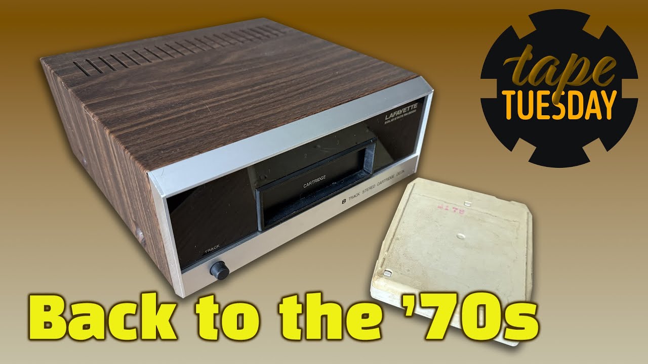 Tape Tuesday: Lafayette 8 track player