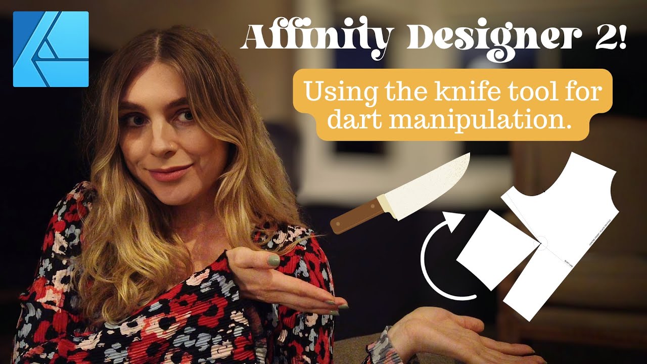 Affinity Designer 2.0 - Knife Tool For Dart Manipulation
