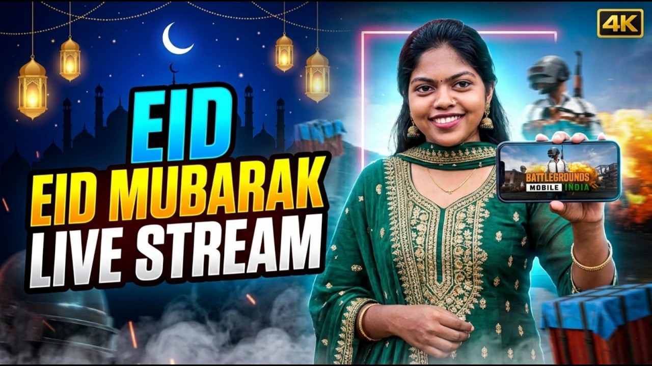 Eid Mubarak✨ BGMI Live