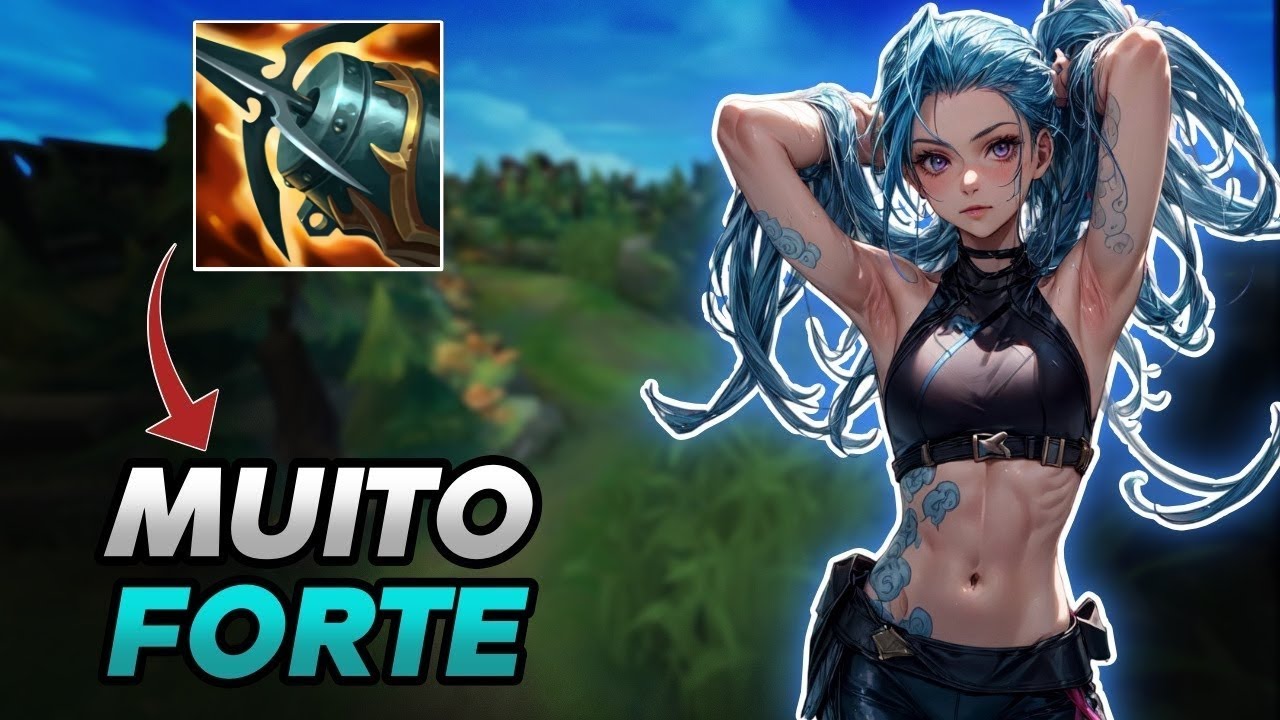 BUILD DE JINX MUITO ROUBADA