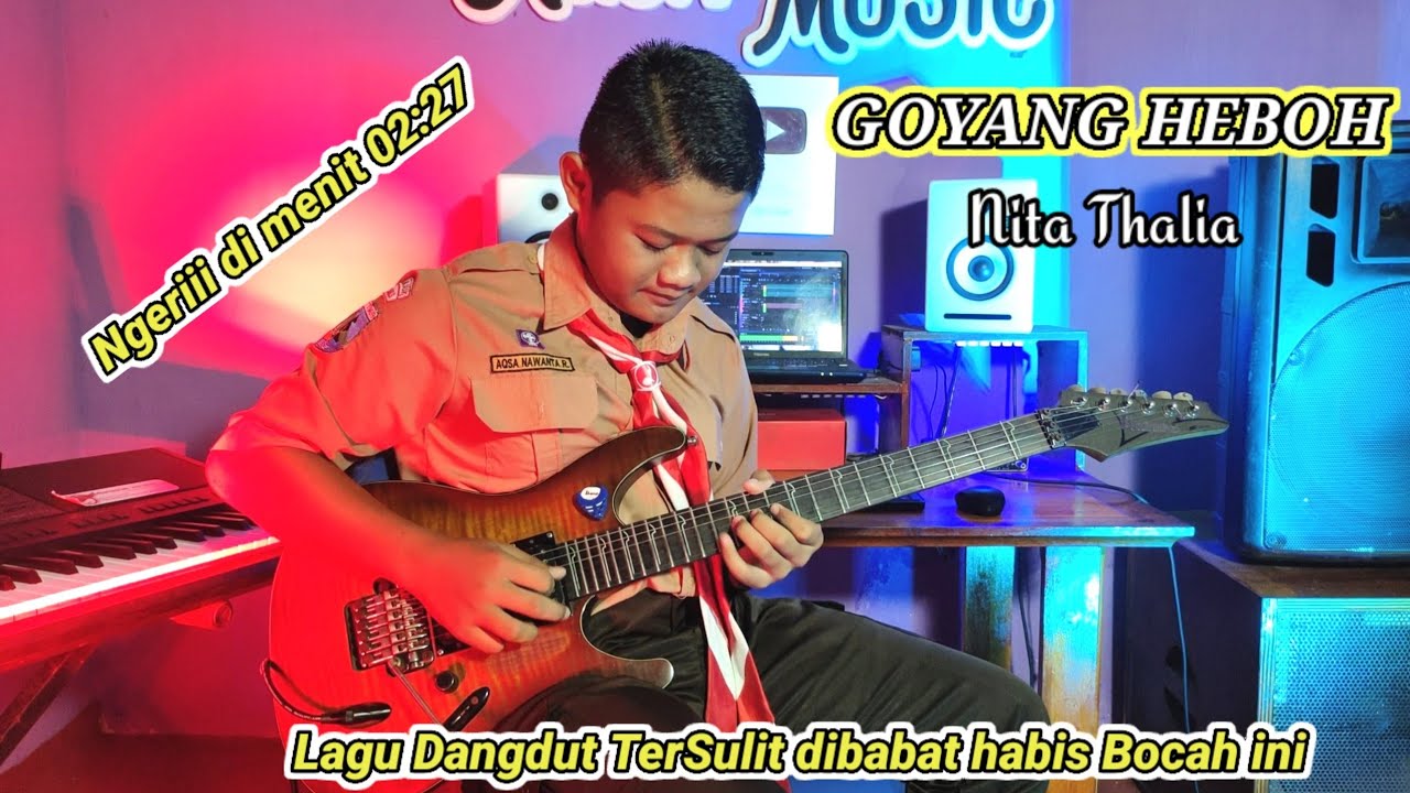 Luar Biasa Lagu Rock Dangdut Tersulit dibabat habis Bocah kelas 1 SMP !!! Goyang Heboh - Nita Thalia