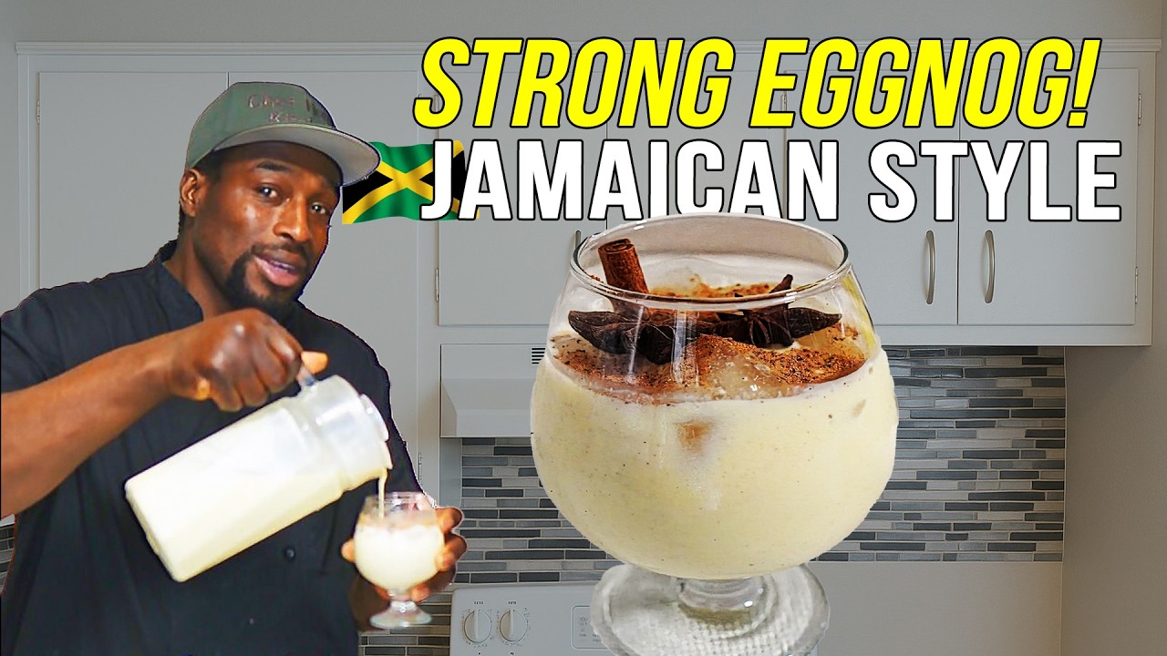 Jamaican Spiked Eggnog Recipe | Ultra Creamy & Strong