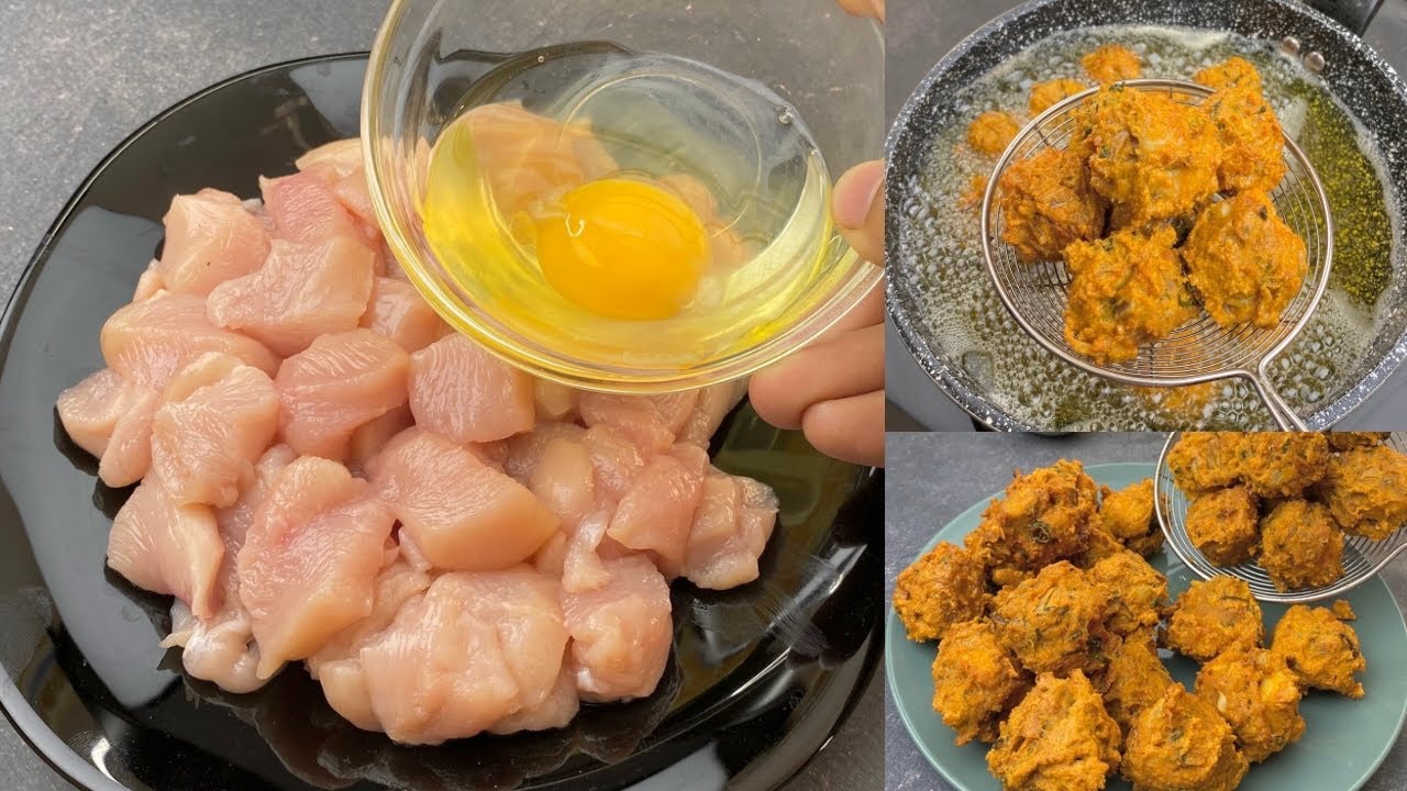 মাএ ১০ মিনিটে চিকেন পকোড়া রেসিপি | 10 Minutes Chicken Pakora Recipe | Quick & Easy Chicken Snacks