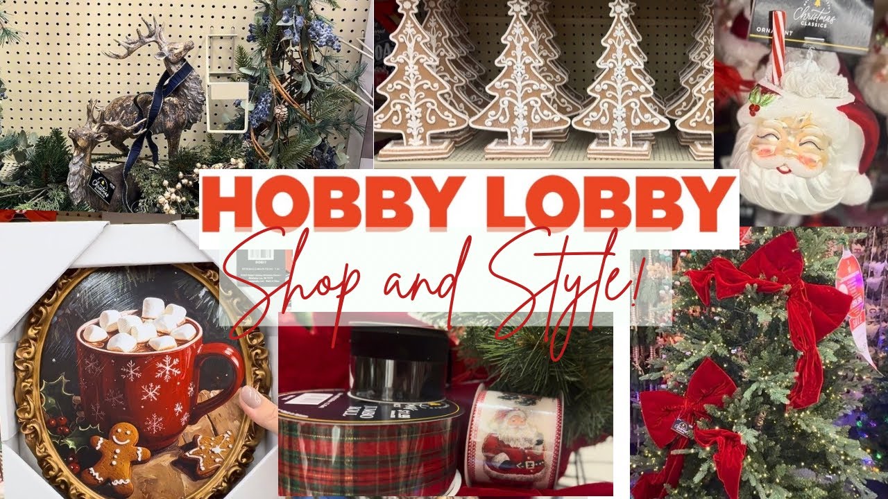 Шопинг в Hobby Lobby 2026 со мной, скидки 50%, идеи новогоднего декора, идеи рождественских украш...