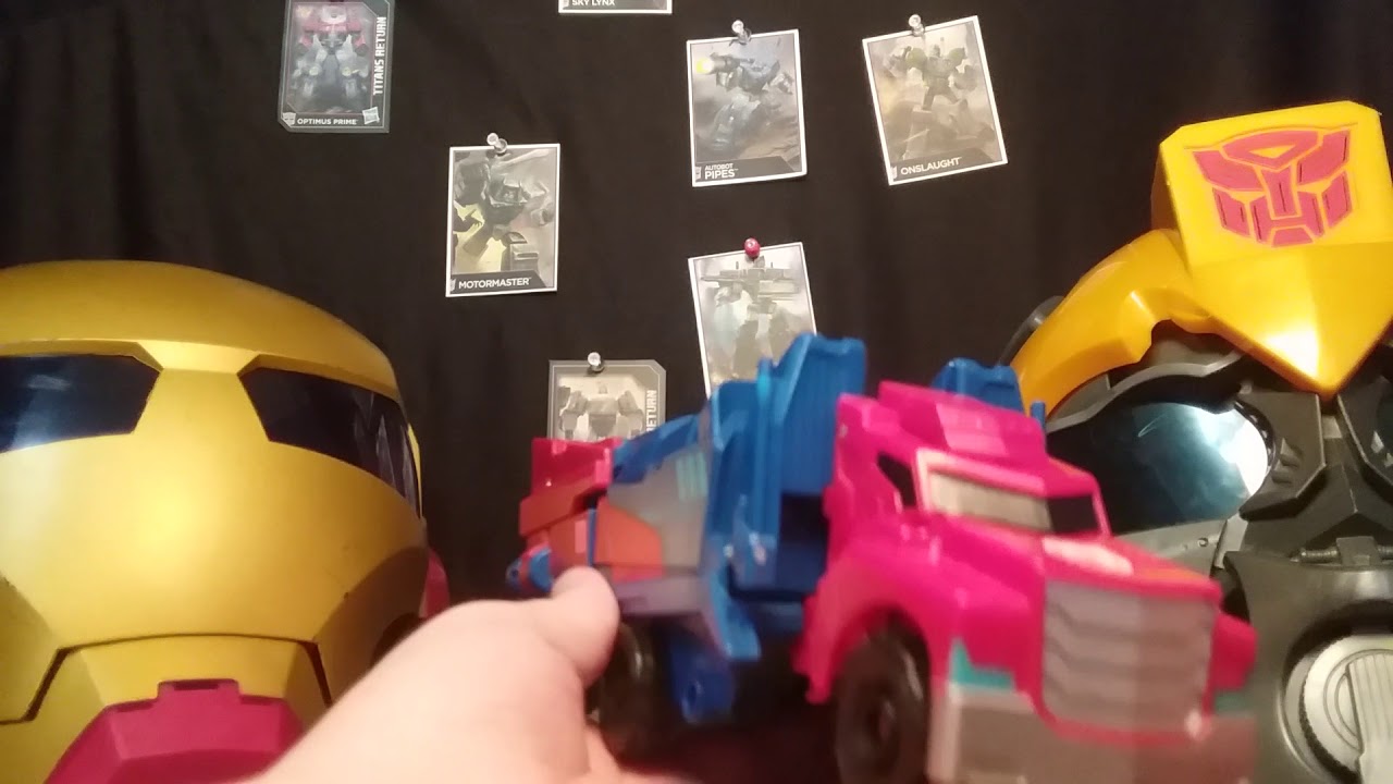 Review of The TRANSFORMERS Robots In Disguise 2 STEP CHANGER Optimus prime