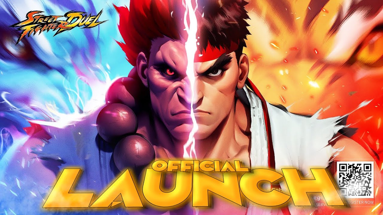GLOBAL STREET FIGHTER DUEL OFFICIAL LAUNCH!!! GAMEPLAY & SUMMONS REVIEW!
