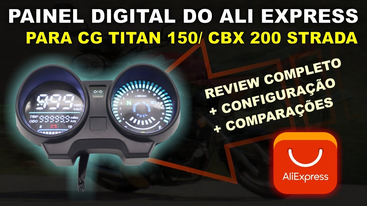 PAINEL DIGITAL CG TITAN 150 NA CBX 200 STRADA: CONFIGURAÇÃO, REVIEW E DICAS
