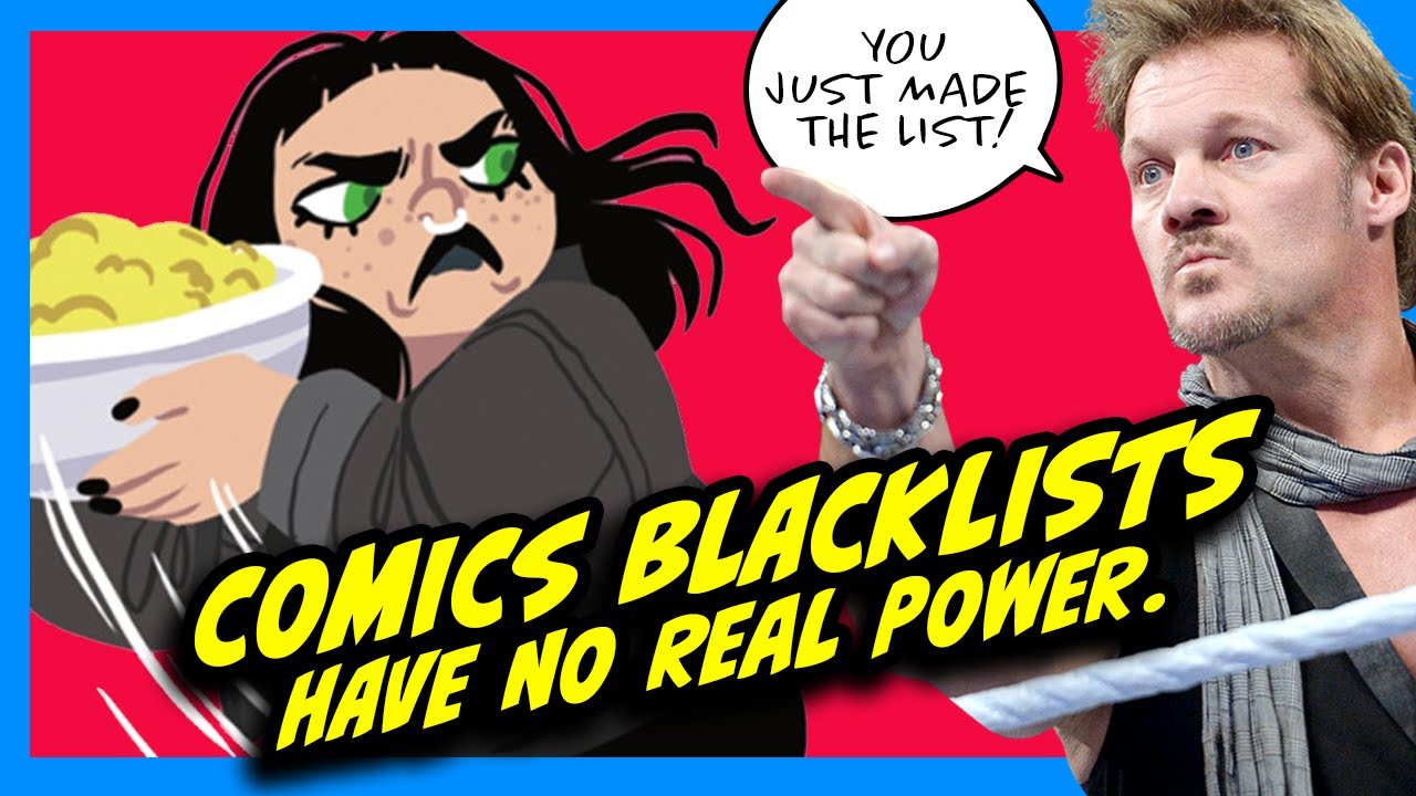 Comic Book Industry 'Blacklists' Mean NOTHING Right Now.