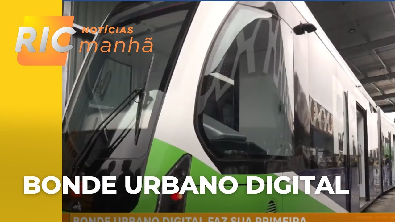 Bonde urbano digital faz sua primeira viagem entre Pinhais e Piraquara