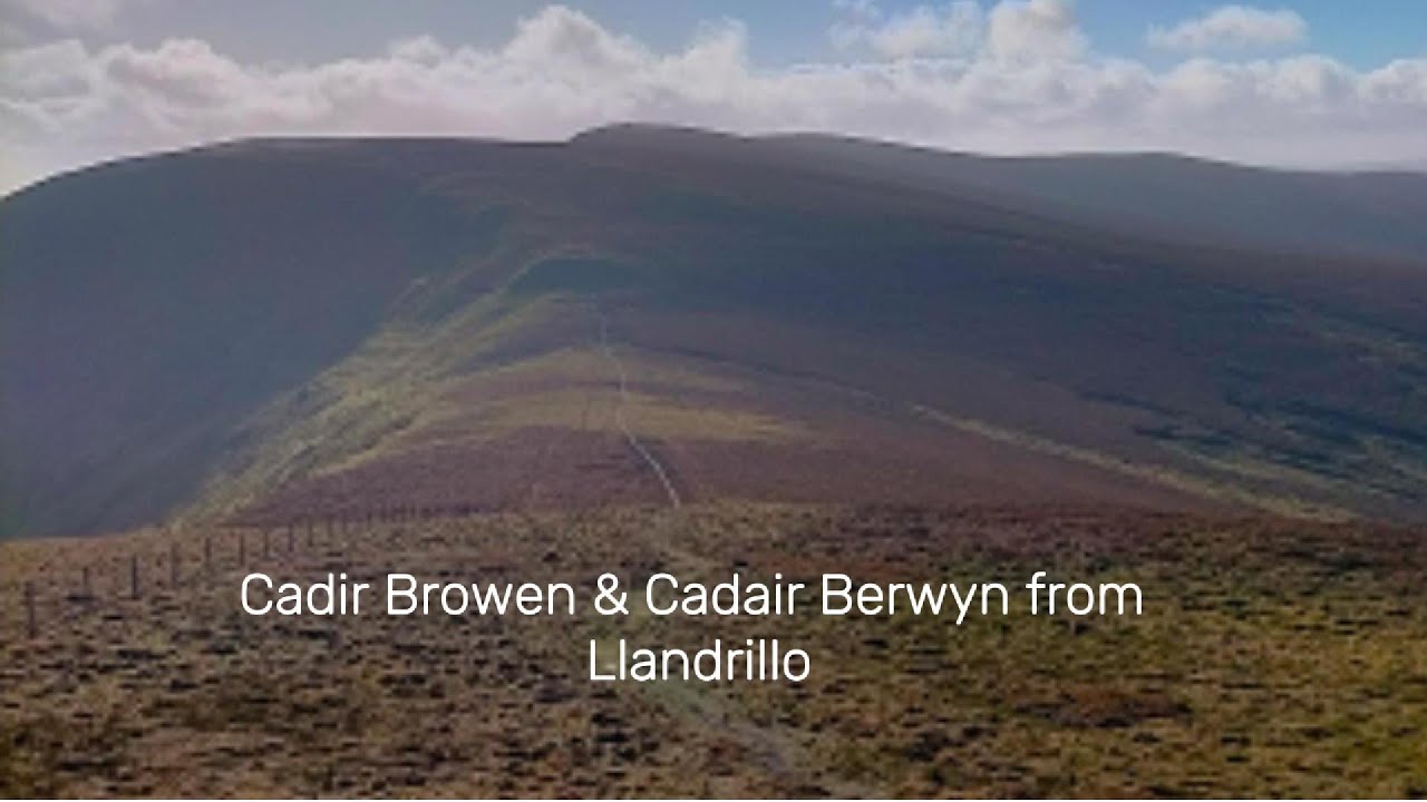 Berwyn range from Llandrillo