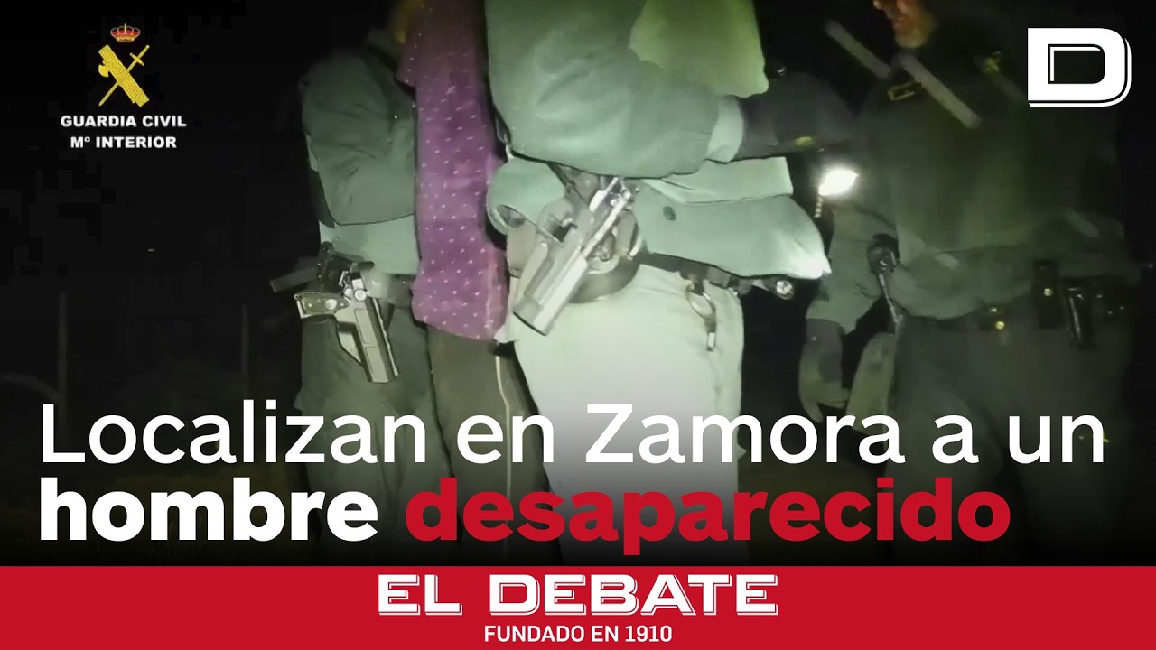 La Guardia Civil localiza en un pueblo zamorano a un hombre desaparecido hace 2 semanas en Salamanca