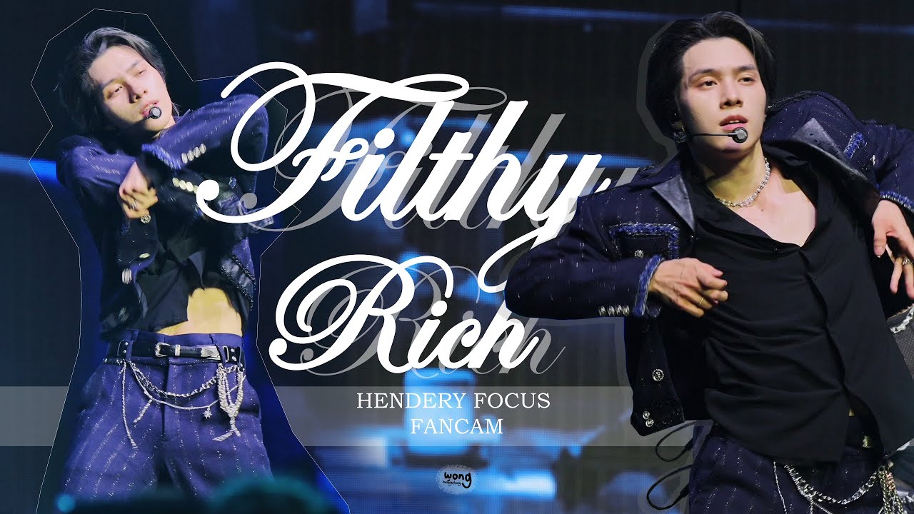 2025.AUG.17 WayV - Filthy Rich [HENDERY FOCUS] at No Way Out Concert in Nanjing 