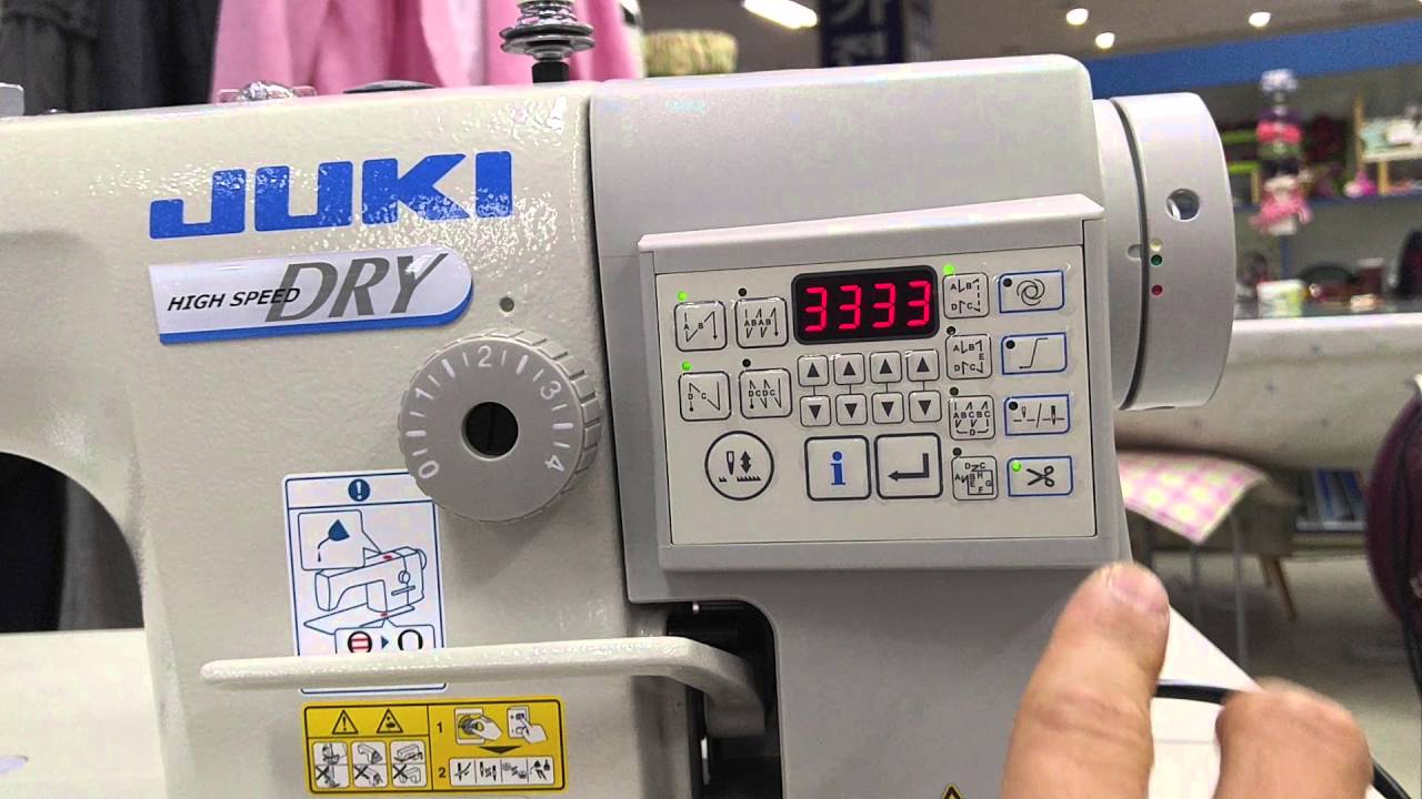 *소잉테라스* 주끼 JUKI DDL-900b / DDL-900a 패널설명