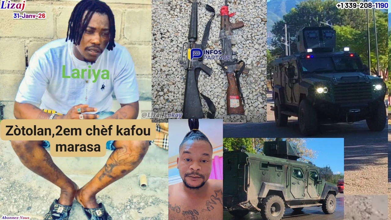 kawòt Kuit. Lapolis Blayi Chef Gng Zòtolan, Yo pase Blindé a sou li Kafou Marasa. Lanmò sanjou