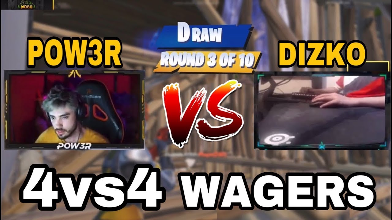 TEAM DI POW3R VS TEAM DI DIZKO NELLE BOX FIGHT IN 4vs4 WAGERS!