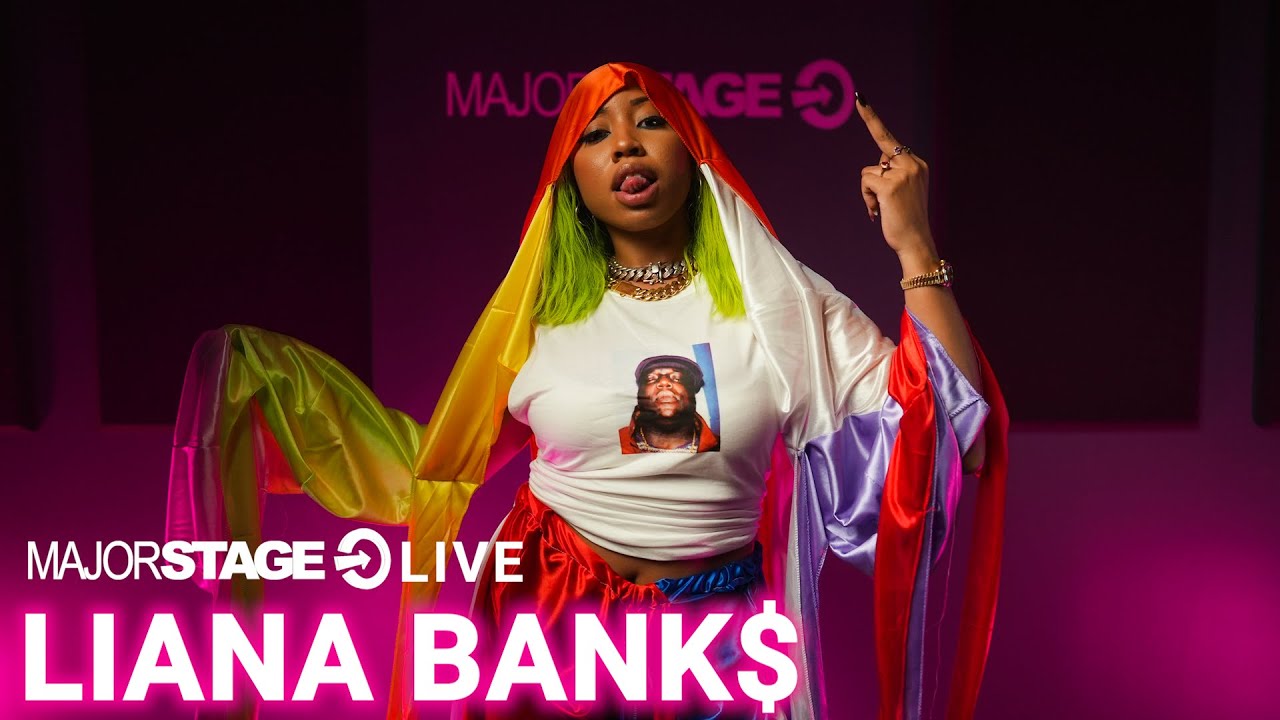 LIANA BANK$ - ZERO FCKS | MAJORSTAGE LIVE STUDIO PERFORMANCE