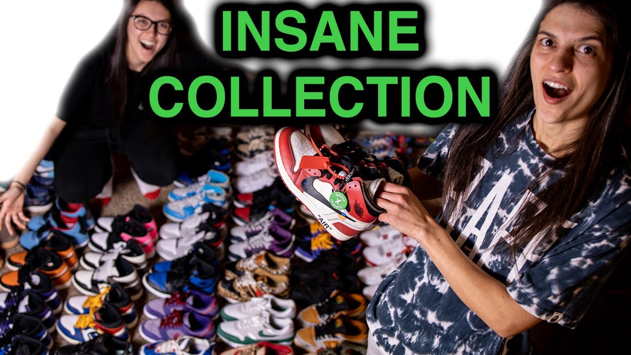 Inside Look of a $40,000 Female Sneaker Head Collection!