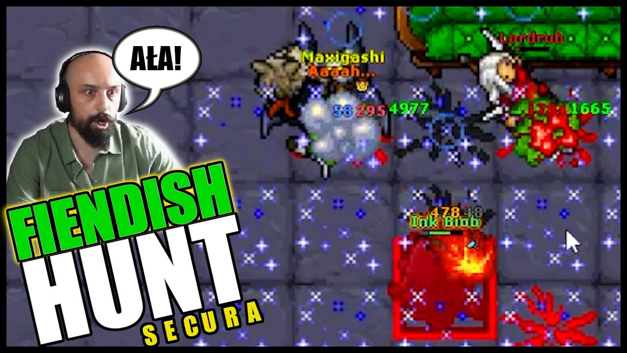 Ink blob... To dopiero misja | Tibia - Fiendish Hunt 6