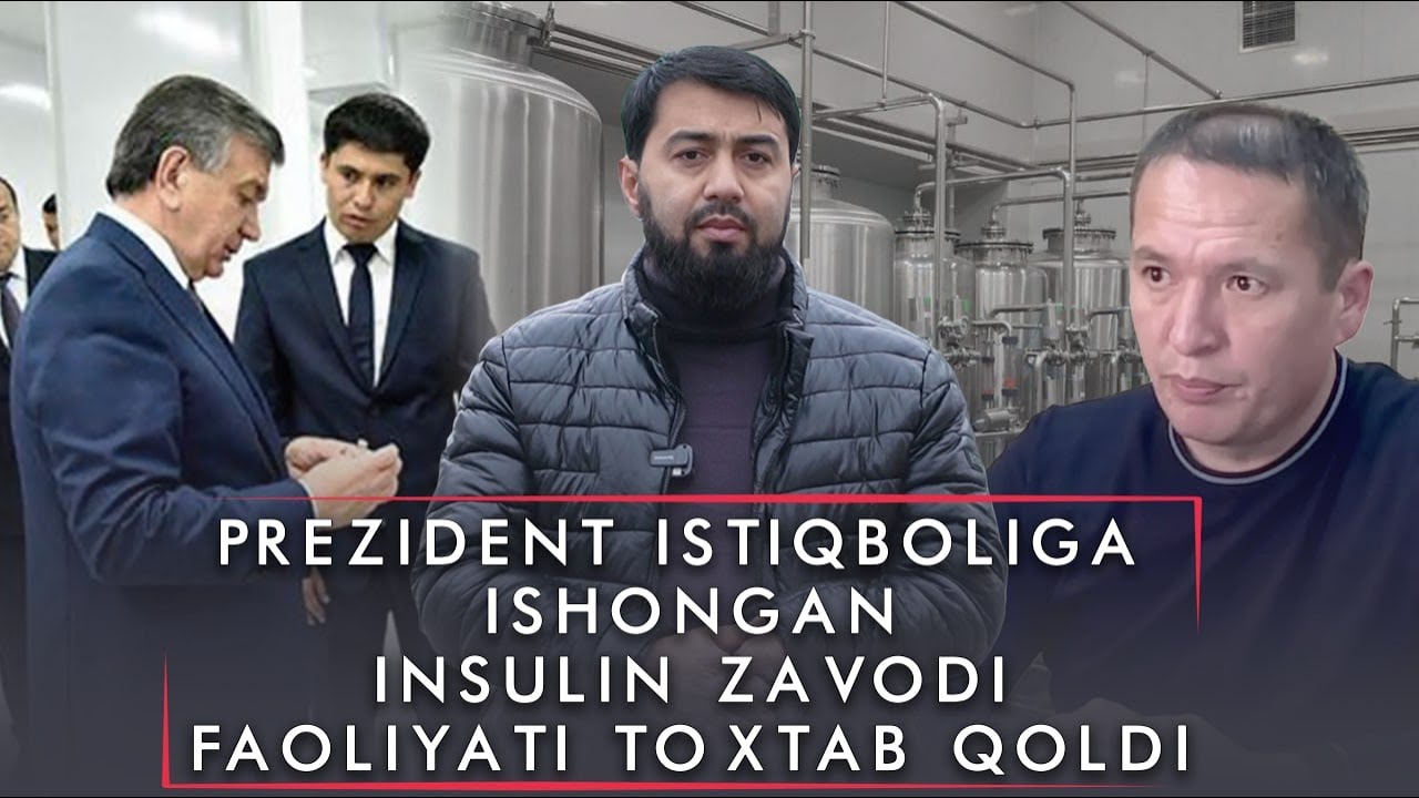 Andijonda Prezident istiqboliga ishongan INSULIN zavodi nega to'xtab qoldi?