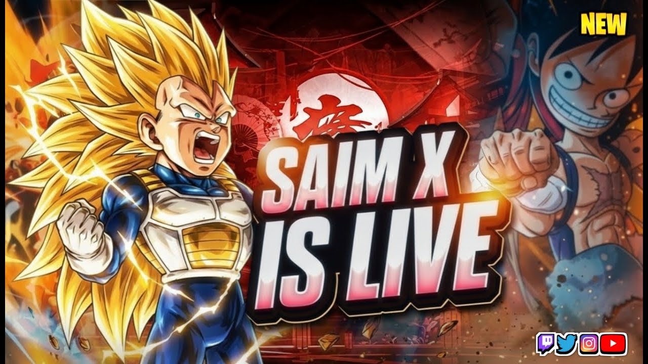 🔴Live Rank Up Dragon Ball Legends| SAIM x Is Live | #dbl #live