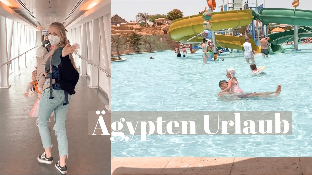 URLAUBSVLOG ✈️☀️ | 5 Tage krank 🤢 | Jungle Aqua Park Ägypten | julaavo