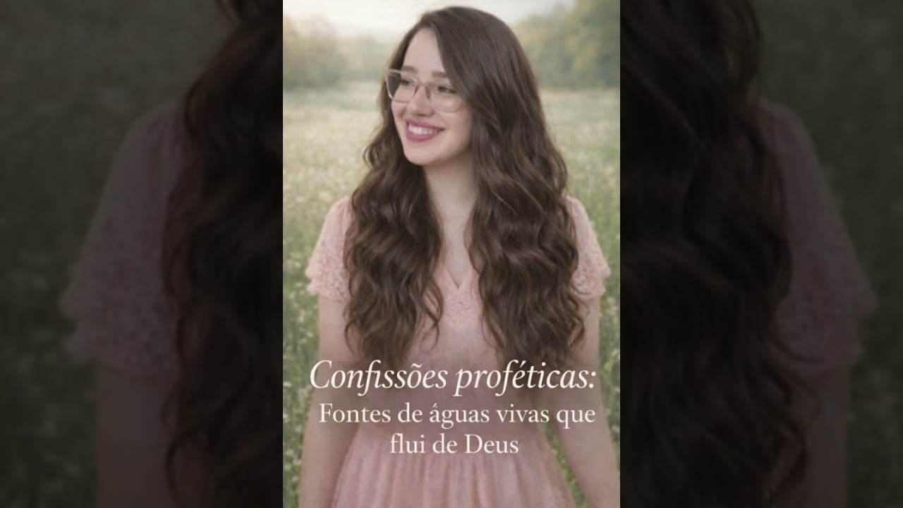 “Confissões Proféticas da Fonte Interior: Águas Vivas Fluindo do Espírito de Deus em Você”