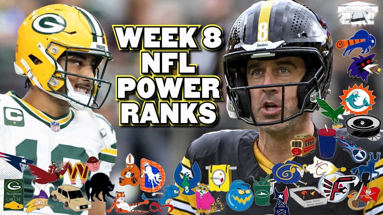 Brutally Honest NFL Power Rankings: Week 8