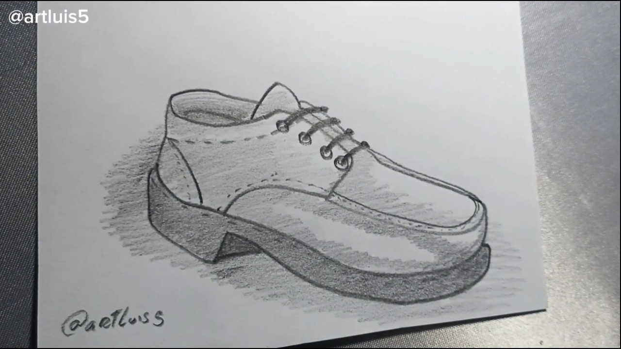 Comment dessiner une chaussure
