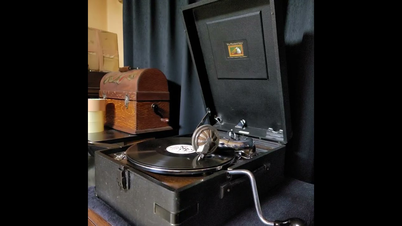 Ken Griffin & Jerry Wayne（ケン・グリフィン & ジェリー・ウェイン）♪Golden Sails♪ 1950年 78rpm. HMV Model No 102.