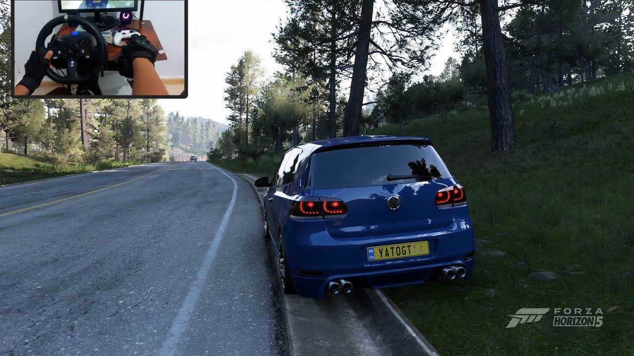 568HP volkswagen Golf 6-R | Forza Horizon 5 | Logitech G920 Gameplay