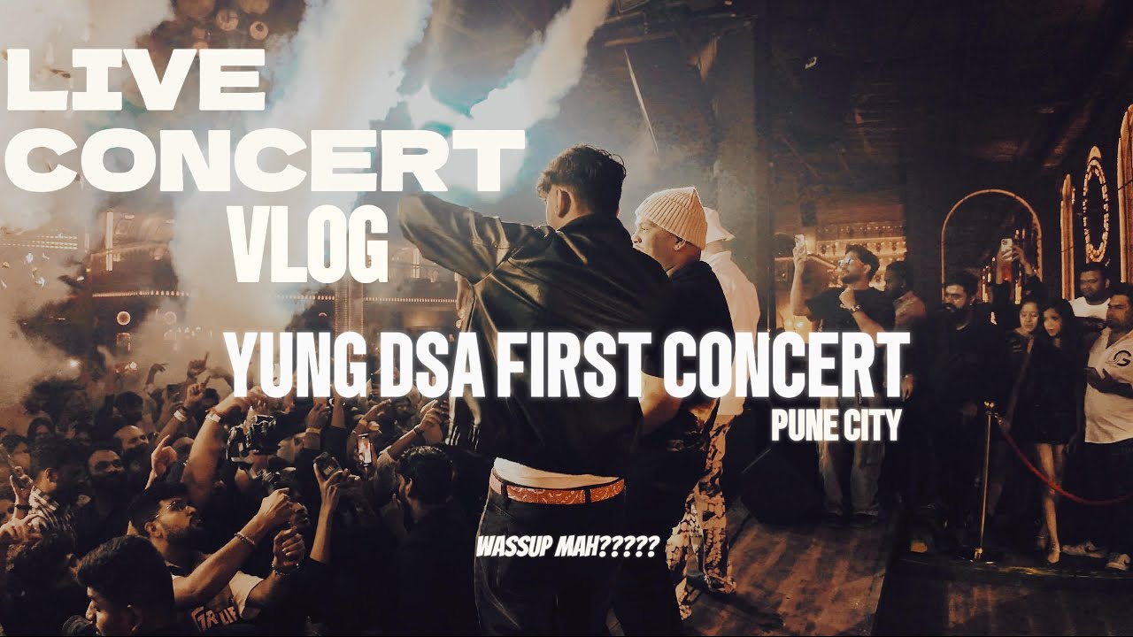 YUNG DSA - YEDA YUNG LIVE PERFORMANCE IN PUNE BALLR CLUB | FT. SAMBATA | LOKA | YEAR DOWN | CYROX |