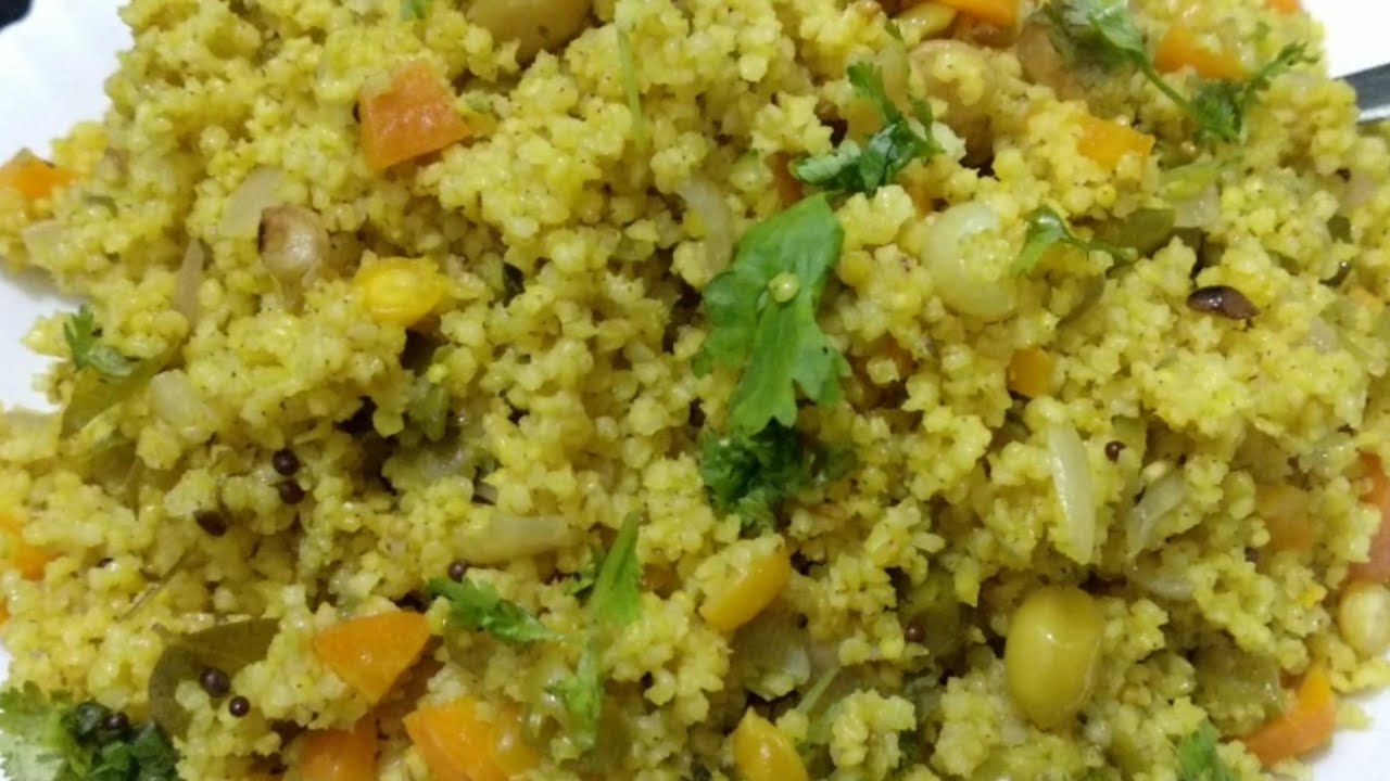 ಸಿರಿಧಾನ್ಯ ಗಳಲ್ಲಿ ಒಂದಾದ ನವಣೆ ಉಪ್ಪಿಟ್ಟು | millet upma recipe | Navane Uppittu |
