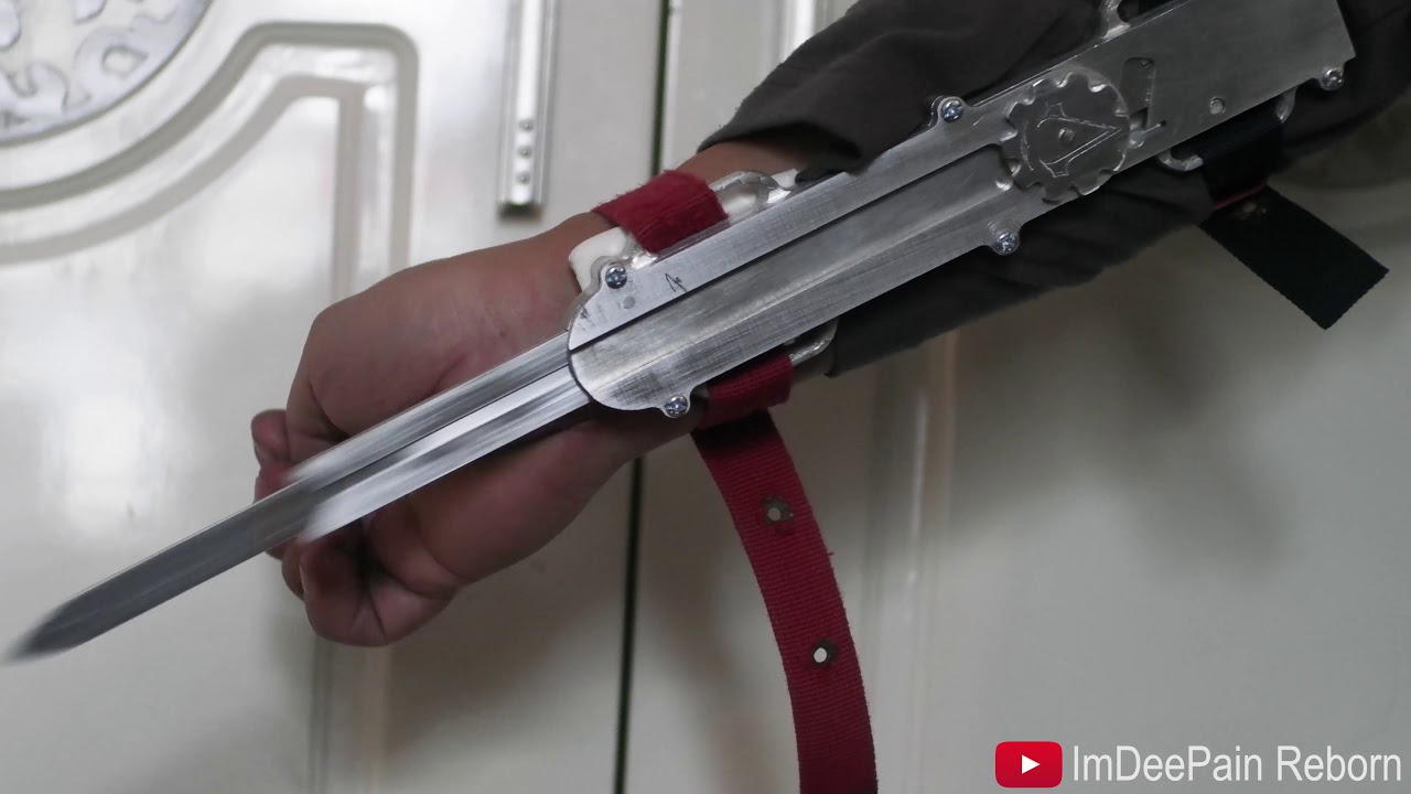 ImDeePain Reborn Metal Hidden Blade - Dual Blade version